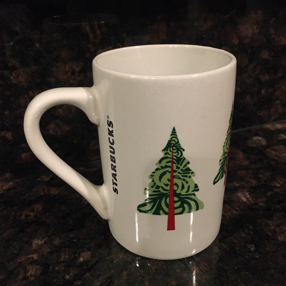 Starbucks 2011 holiday Christmas tree mug